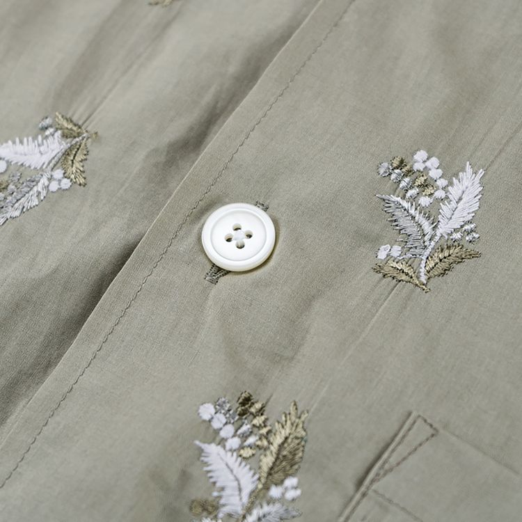 Needles Cabana Shirt Plant Green