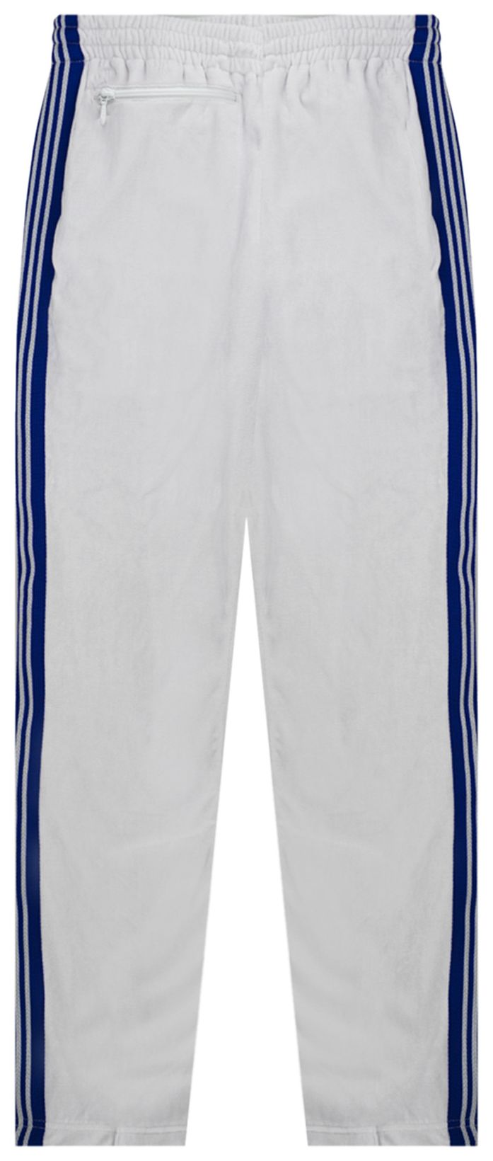 Needles Velour Track Pant White