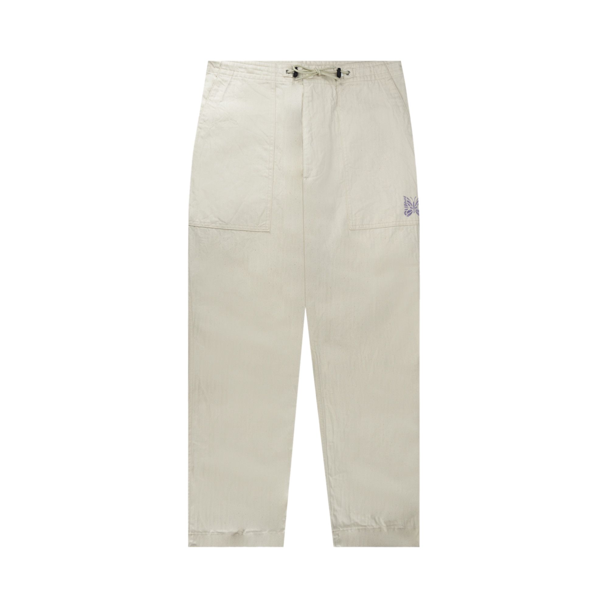 【Needles】String Fatigue Pant ホワイトM 完売品 NEEDLES String Fatigue Pant - Cotton Herringbone / Off White