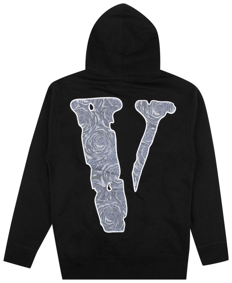 Vlone x Pop Smoke The Woo Hoodie Black