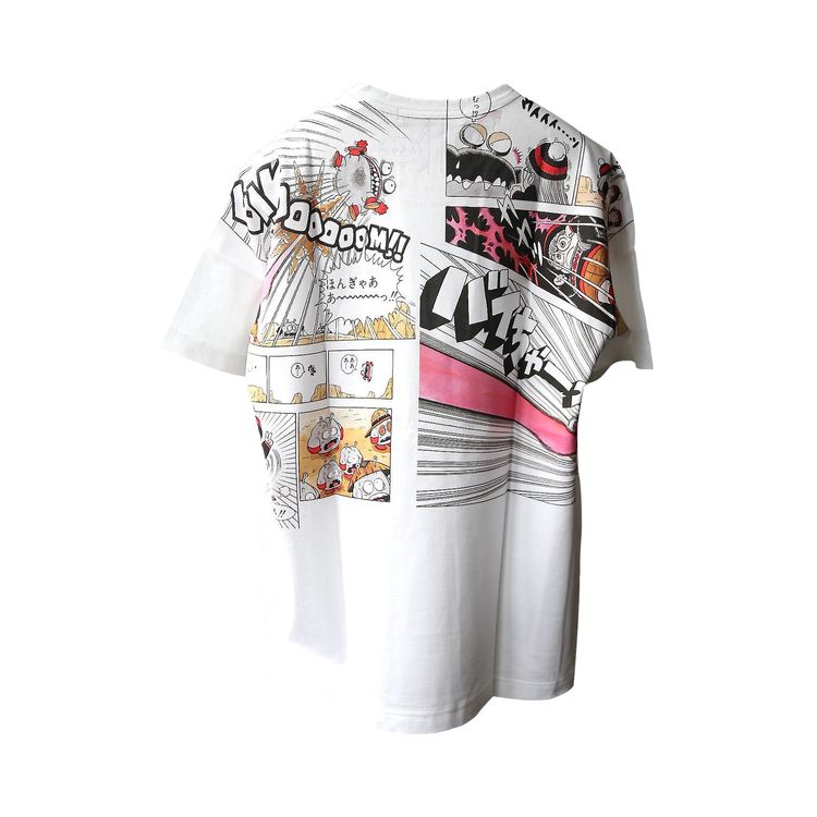 Junya Watanabe Manga Printed T Shirt White