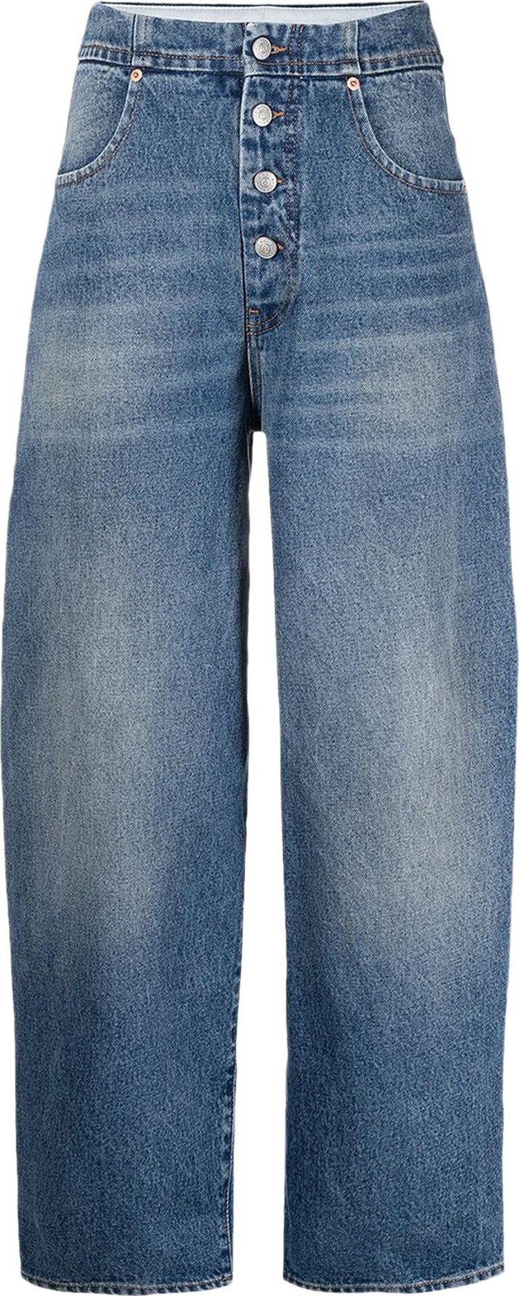 MM6 Maison Margiela Wide Leg Denim Jeans 'Blue'