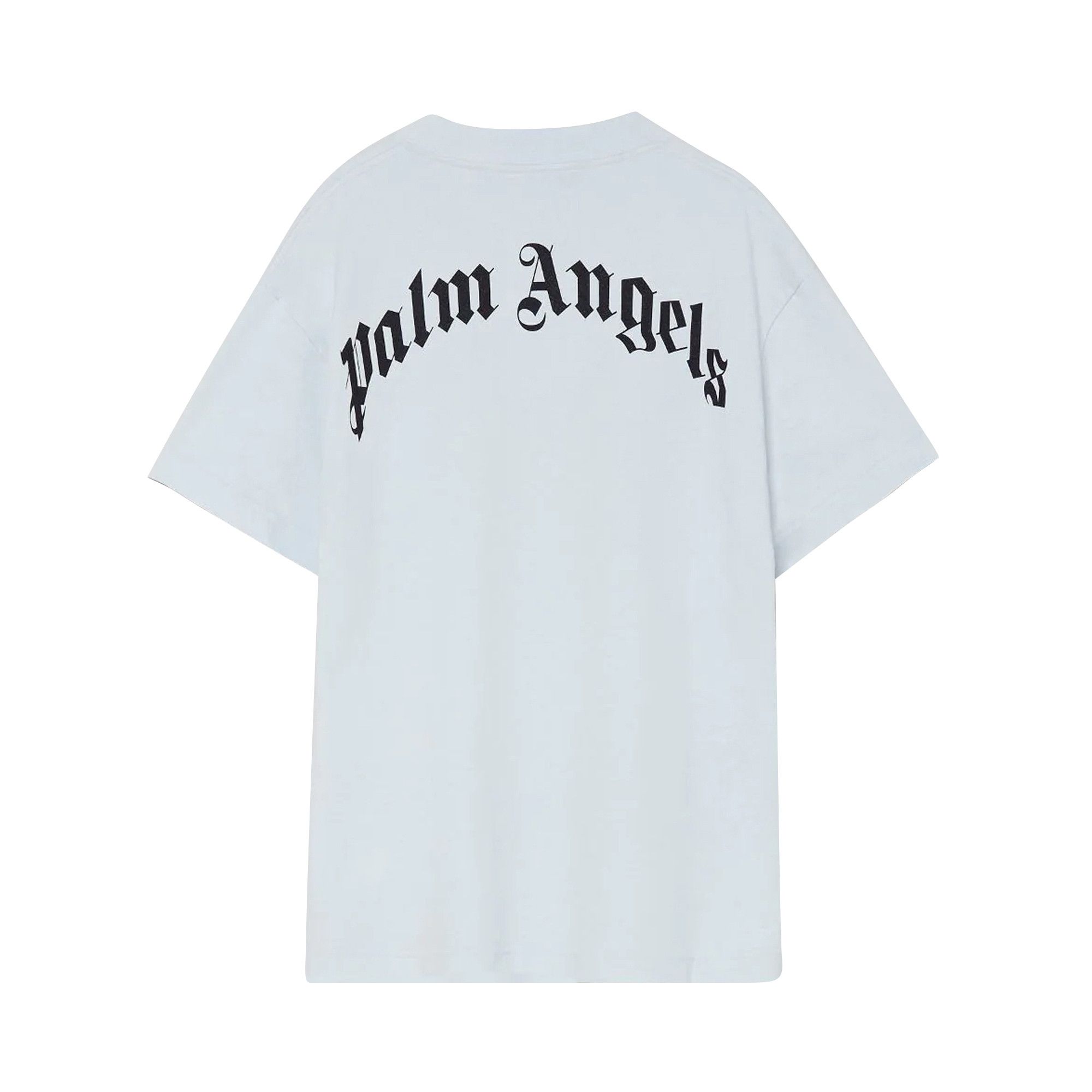 Buy Palm Angels Bear Classic Tee 'Illusion Blue/Brown