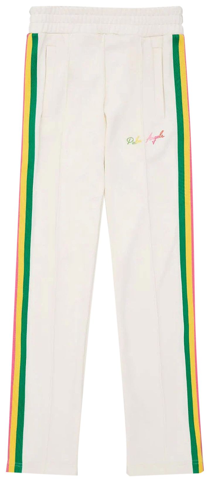 Palm Angels Miami Logo Track Pants Off WhiteMulticolor