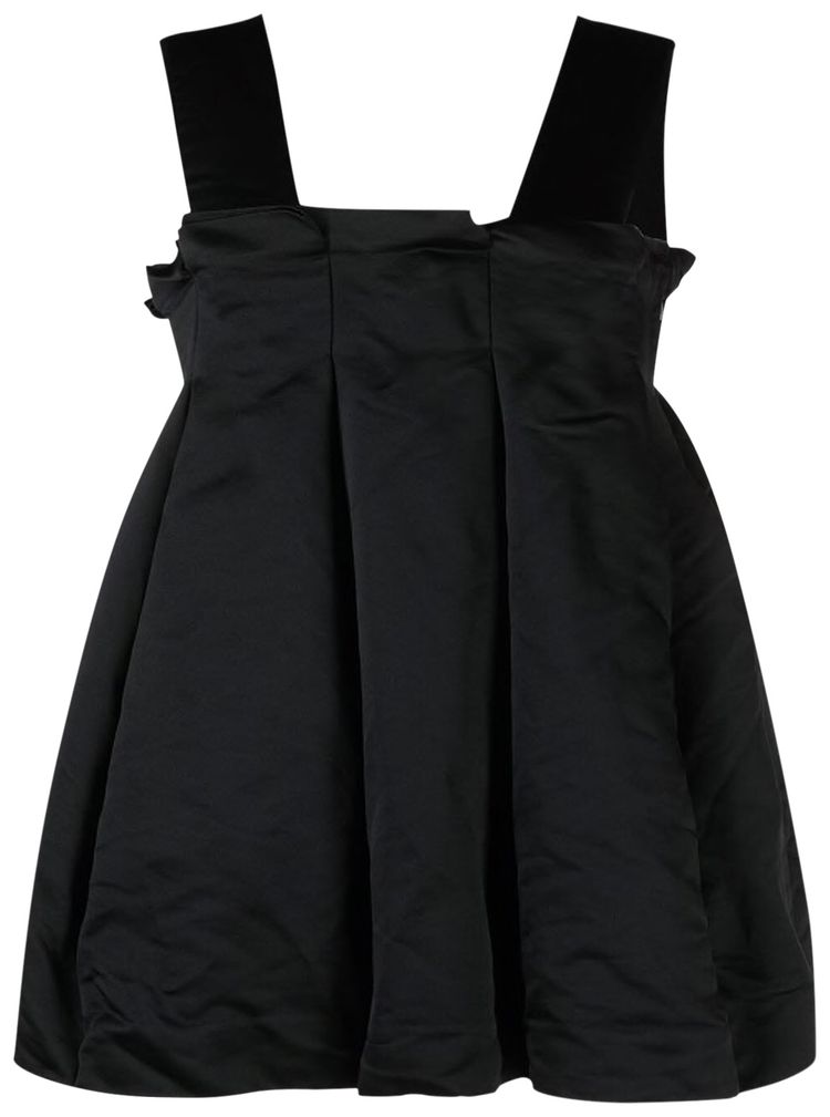 Comme des Garcons Sleeveless Dress Top Black