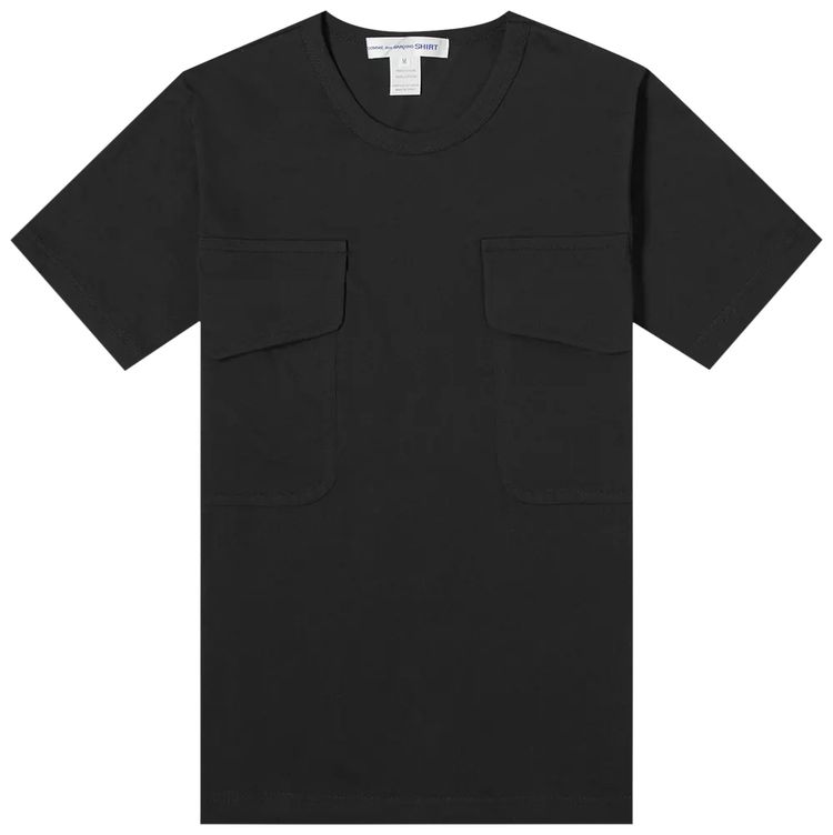 Comme des Garcons SHIRT Pocket T Shirt Black