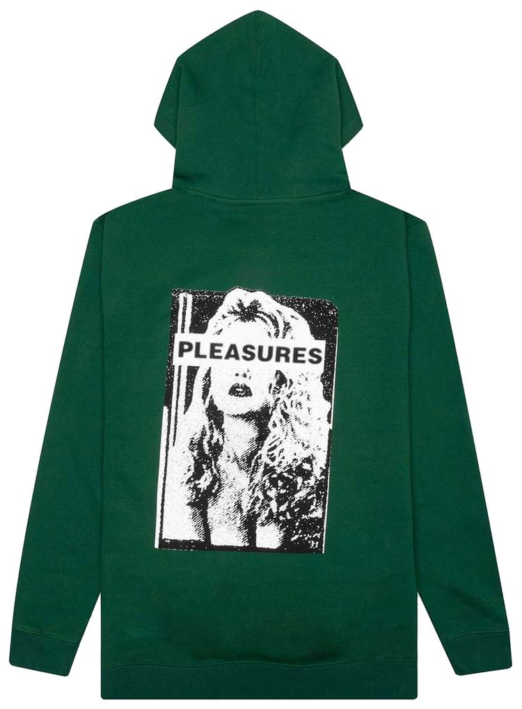 Pleasures Hate Free Hoodie Forest Green