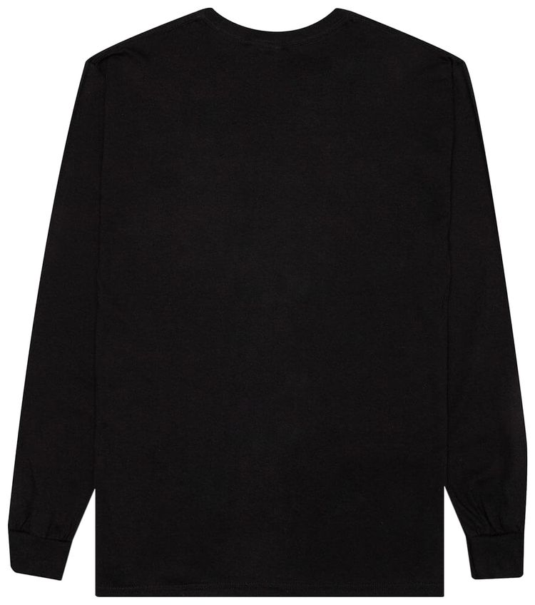 Pleasures Mirrors Long Sleeve T Shirt Black