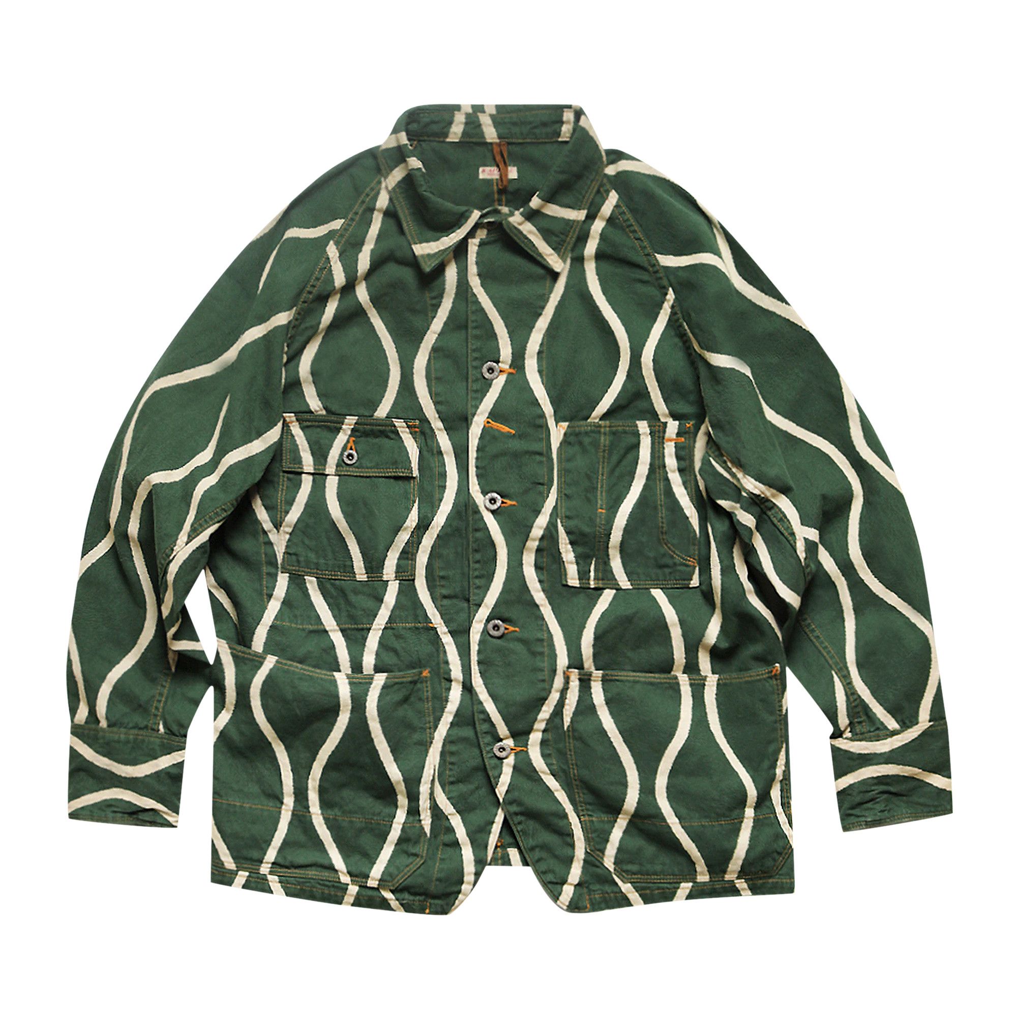 Kapital Cotton Linen Cactus Stripe Coverall – Stylebidder
