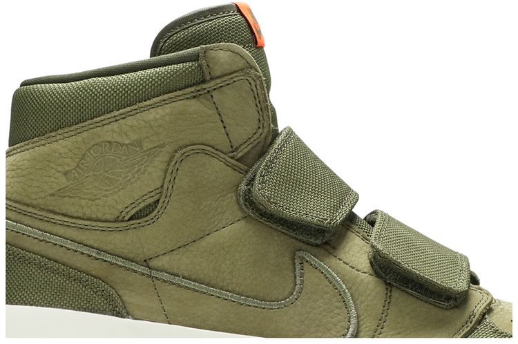 Air Jordan 1 Retro High Double Strap Olive Canvas