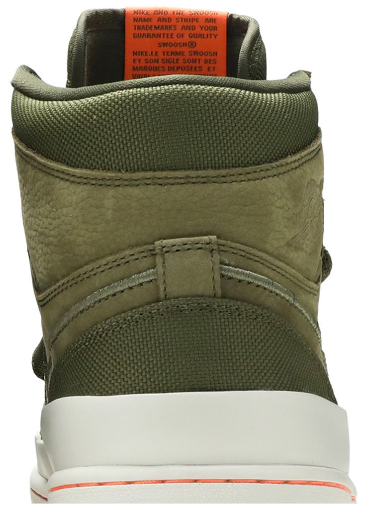 Air Jordan 1 Retro High Double Strap Olive Canvas