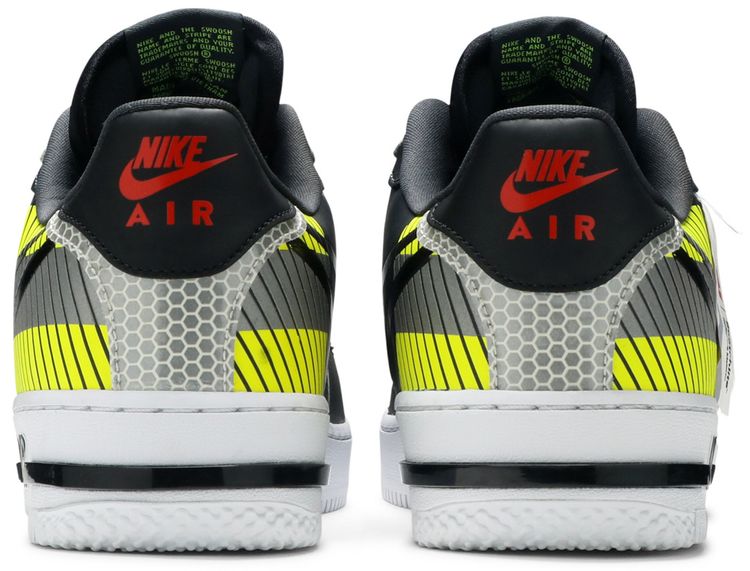 3M x Nike Air Force 1 React LX Anthracite Volt