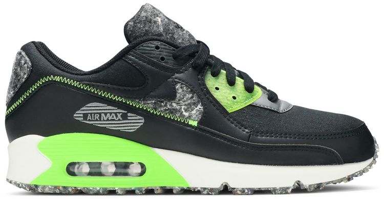 Nike Air Max 90 M2Z2 Recycled Wool Pack Black Electric Green