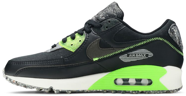 Nike Air Max 90 M2Z2 Recycled Wool Pack Black Electric Green