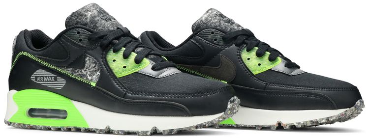 Nike Air Max 90 M2Z2 Recycled Wool Pack Black Electric Green
