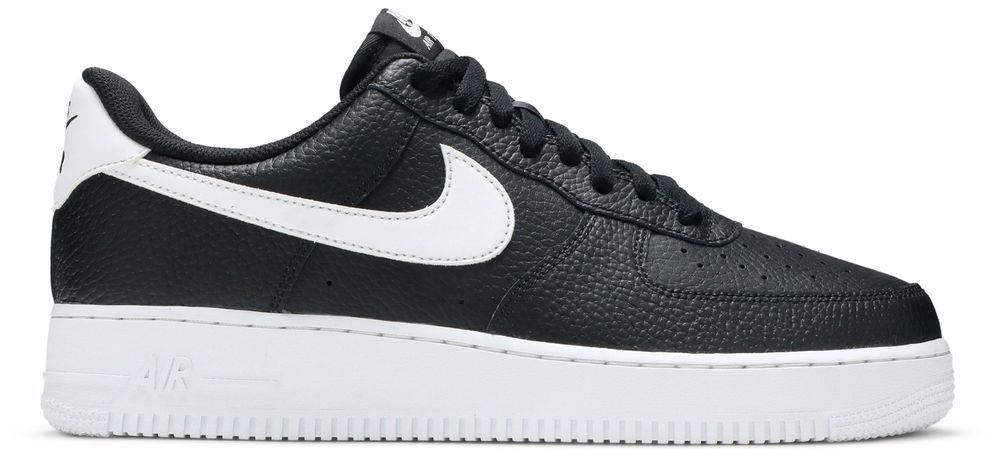 Nike Air Force 1 '07 Black White Tumbled