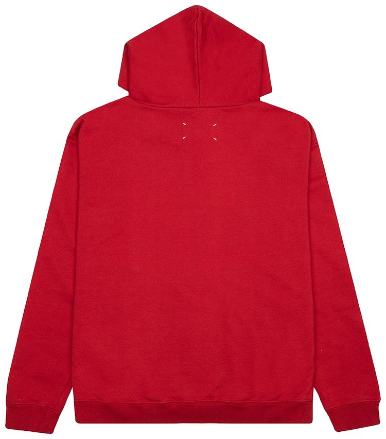 Maison Margiela Number Hoodie Military Red
