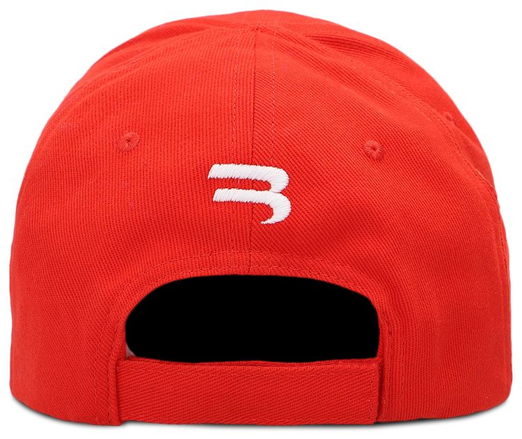Balenciaga Soccer Club Cap Red