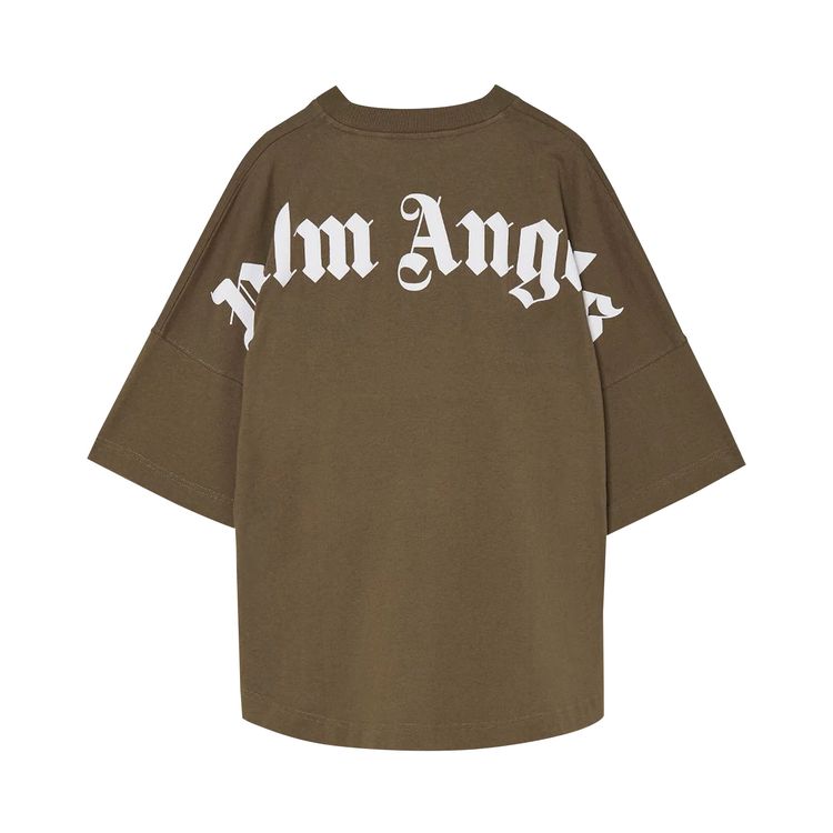 Palm Angels Classic Logo Over Tee White