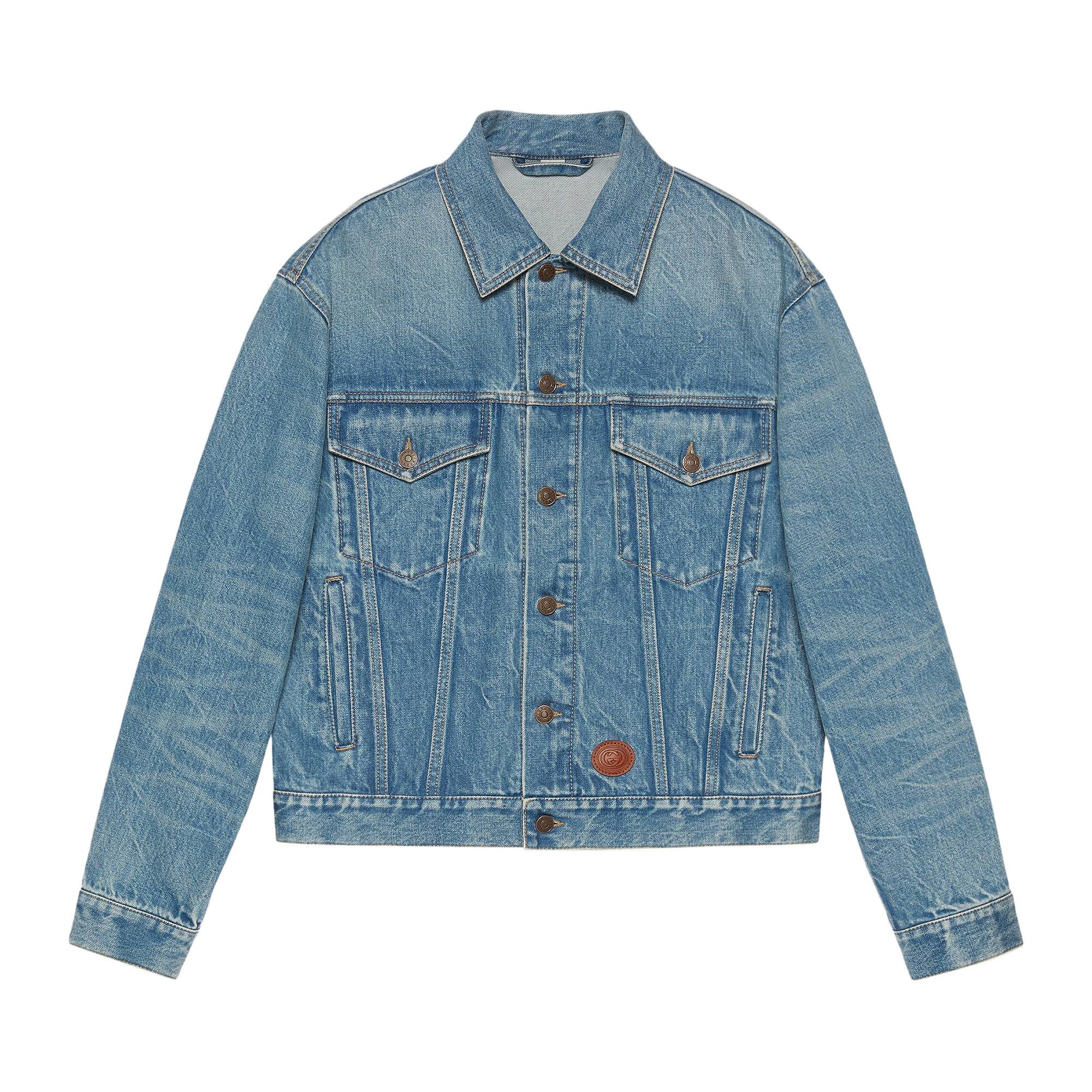 Buy Gucci x Disney Donald Duck Eco Washed Denim Jacket Light Blue 594850 XDBK0 4452 GOAT