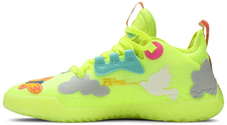 Adidas Harden Vol 5 Futurenatural Solar Yellow