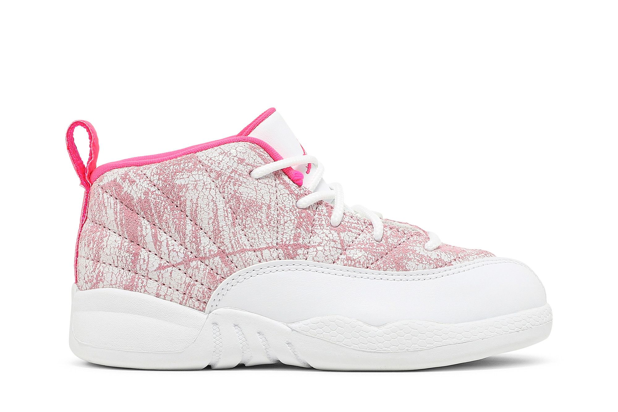 Baby pink jordans 12 clearance
