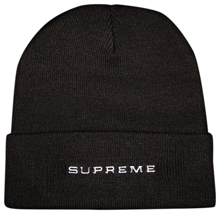 Supreme x Nike Snakeskin Beanie Black