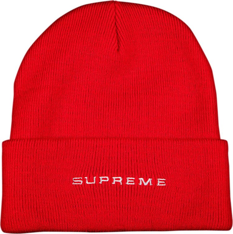 Supreme x Nike Snakeskin Beanie Red