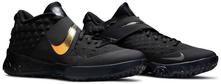 Nike Force Zoom Trout 6 Turf Black Metallic Gold