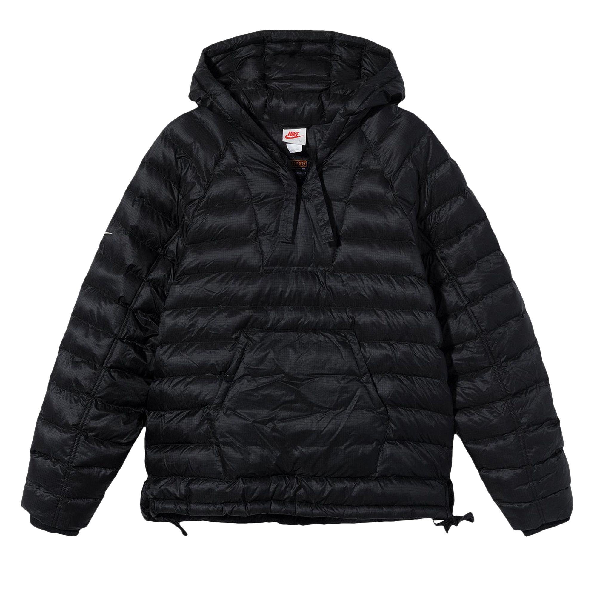 Buy Nike x Stussy Insulated Pullover Jacket 'Black' - DC1084 010