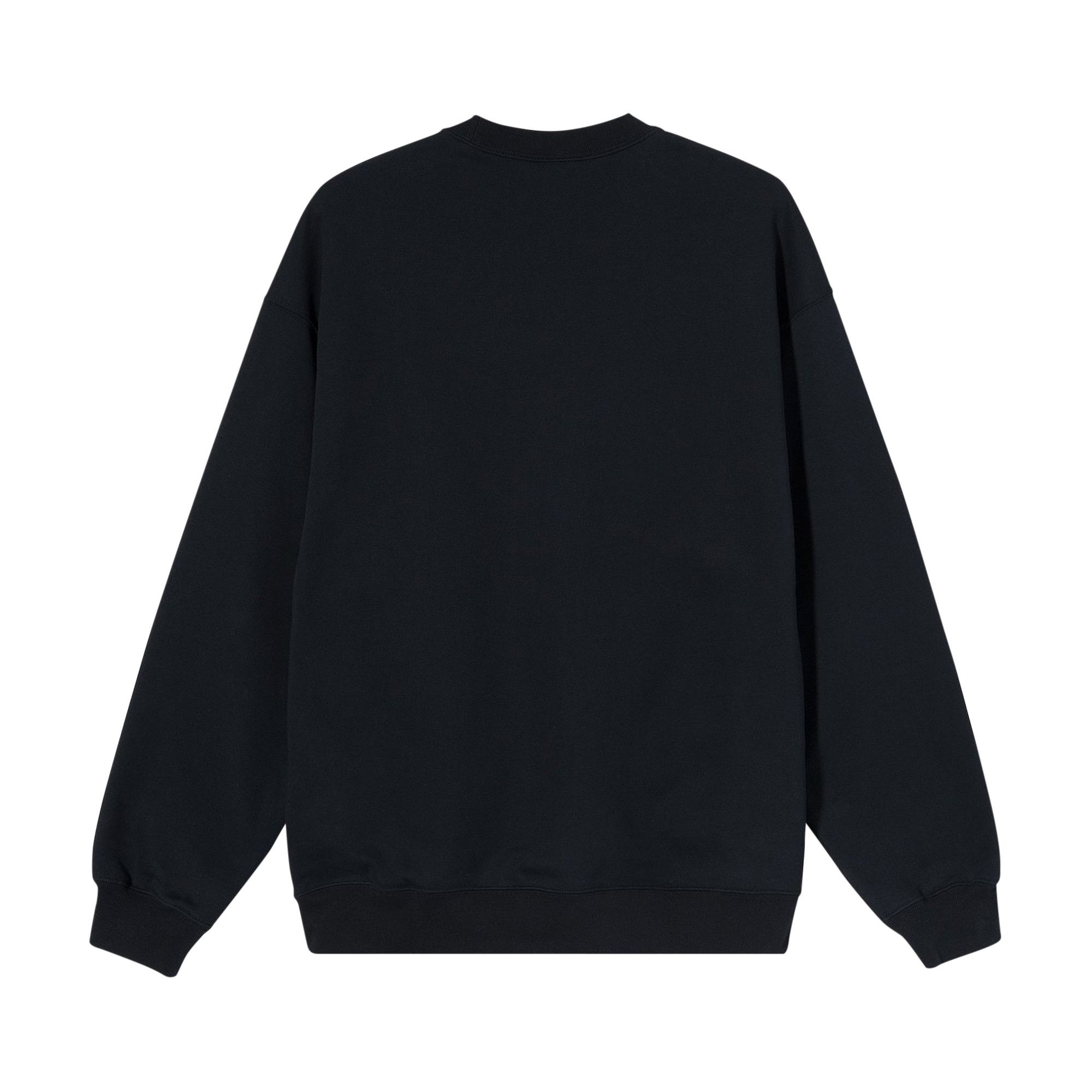 Buy Nike x Stussy NRG ZR Crew Fleece 'Black' - DC4198 010 | GOAT