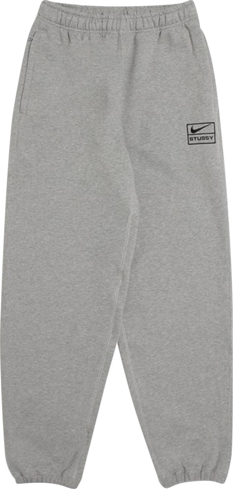 Nike x Stussy NRG BR Fleece Pant 'Grey'