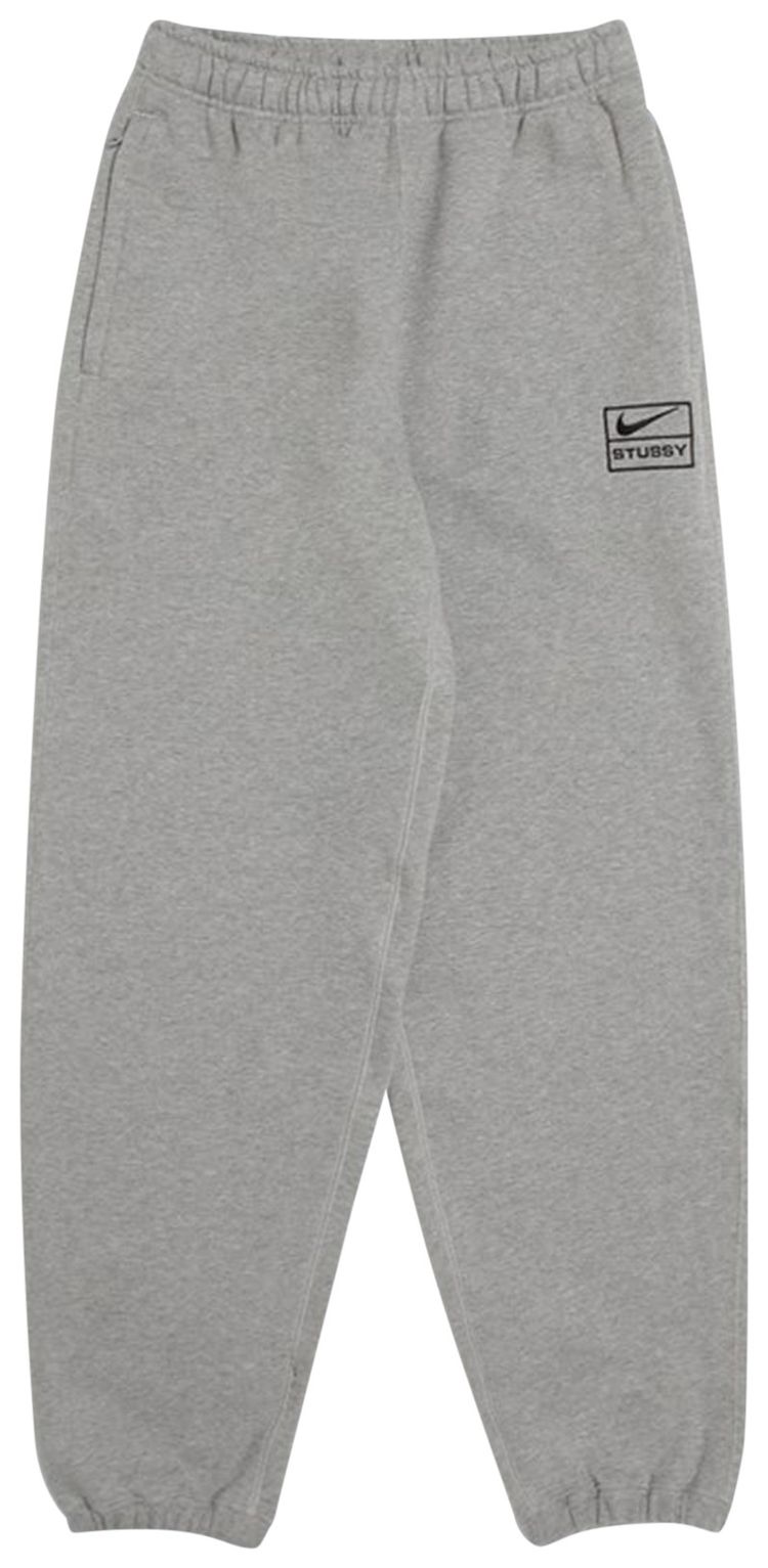 Nike x Stussy NRG BR Fleece Pant Grey