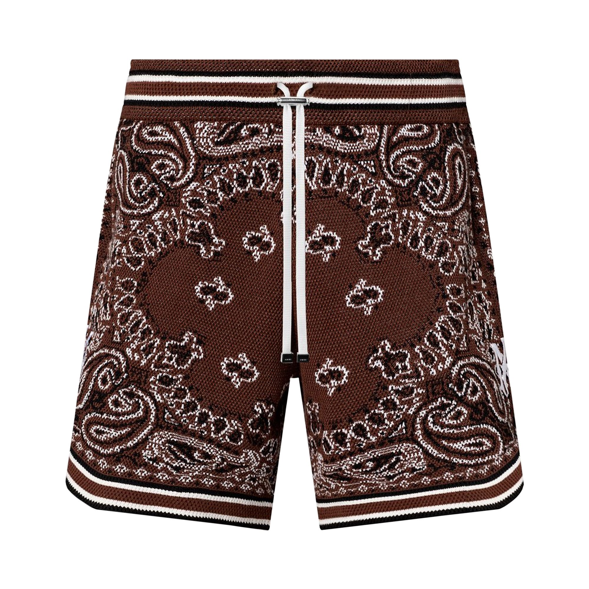 AMIRI ブラック Bandana B-Ball ショートパンツ