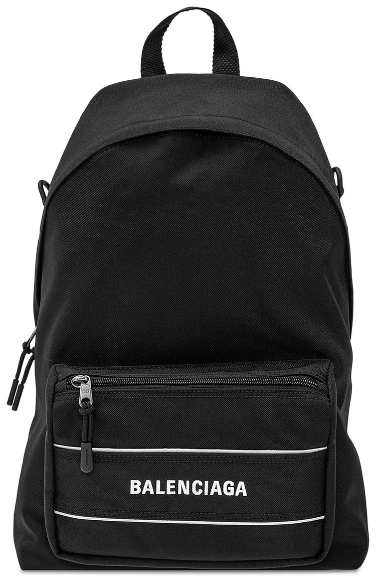 Balenciaga Sport Crossbody Backpack BlackWhite