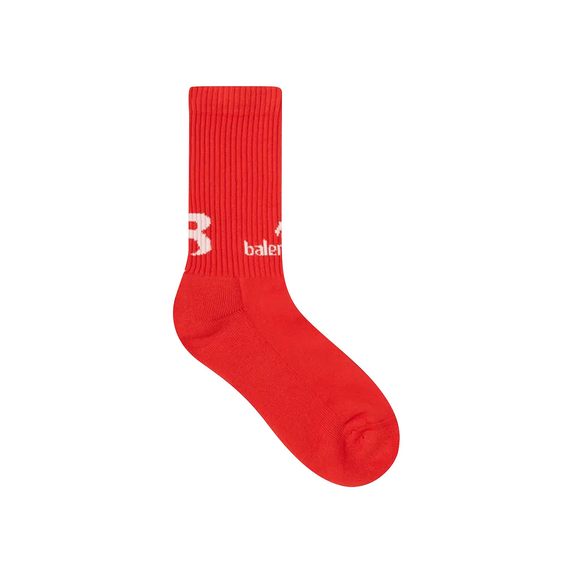 Balenciaga red socks deals