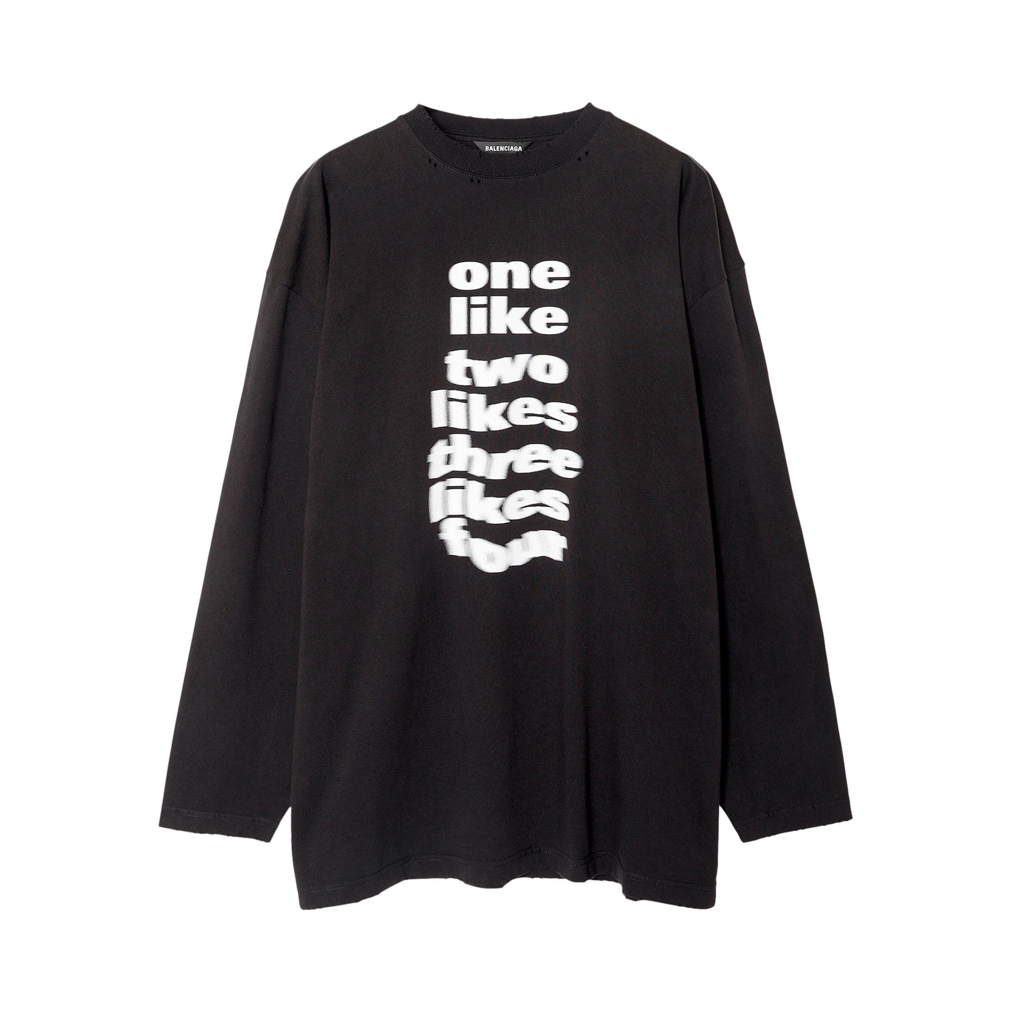 ナイキ　バレンシア　スエットシャツ BALENCIAGA(バレンシアガ) ロゴTシャツ612965 612965 ピンク