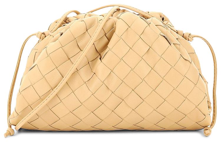 Bottega Veneta Mini Pouch AlmondGold