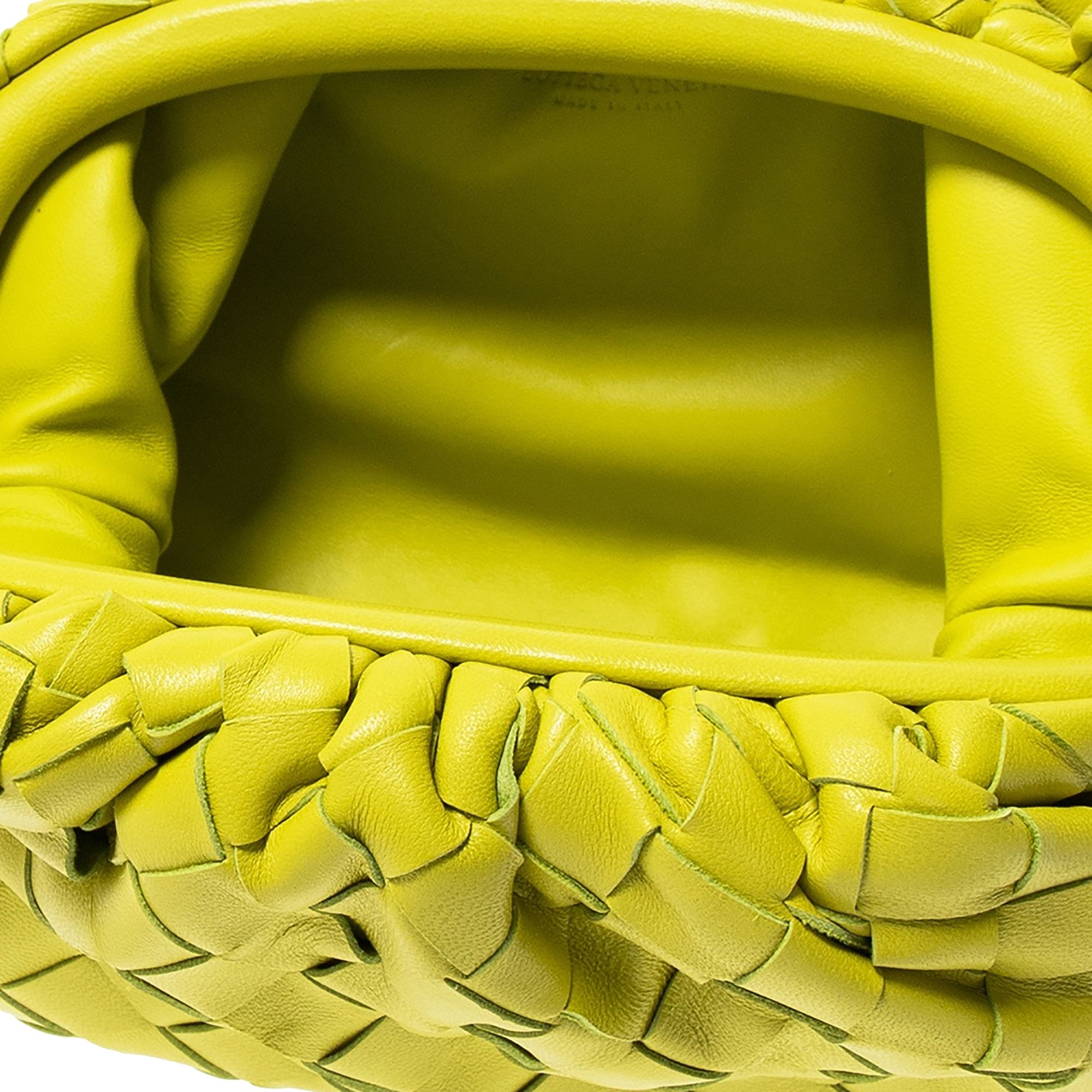 Buy Bottega Veneta Mini Pouch 'Kiwi/Gold' - 585852 VCPP1