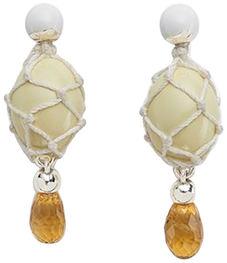 Bottega Veneta Earrings YellowIce Cream