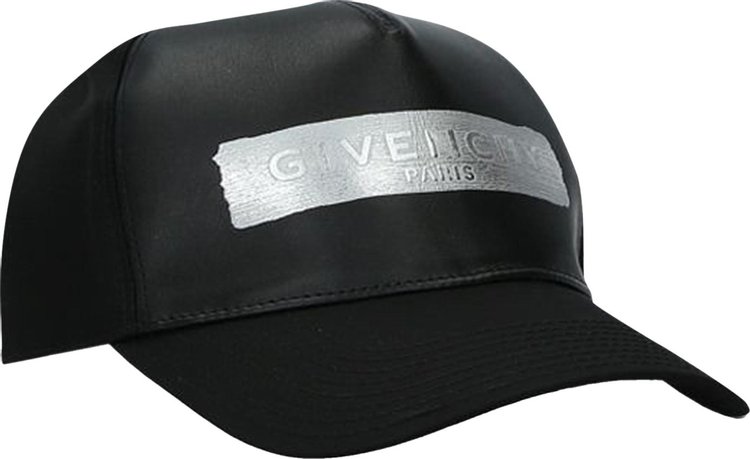 Givenchy Latex Band Cap Black