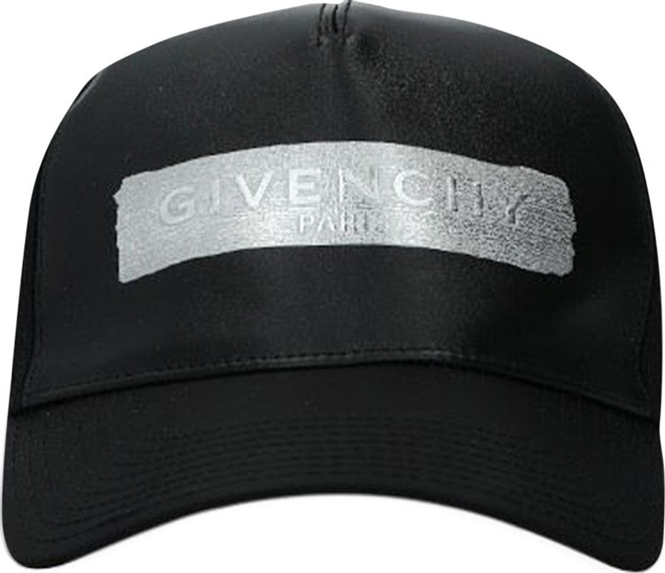 Givenchy Latex Band Cap Black