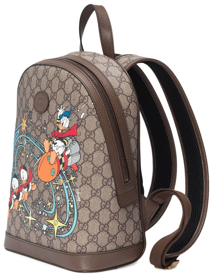 Gucci x Disney Small Donald Duck Backpack GG Supreme