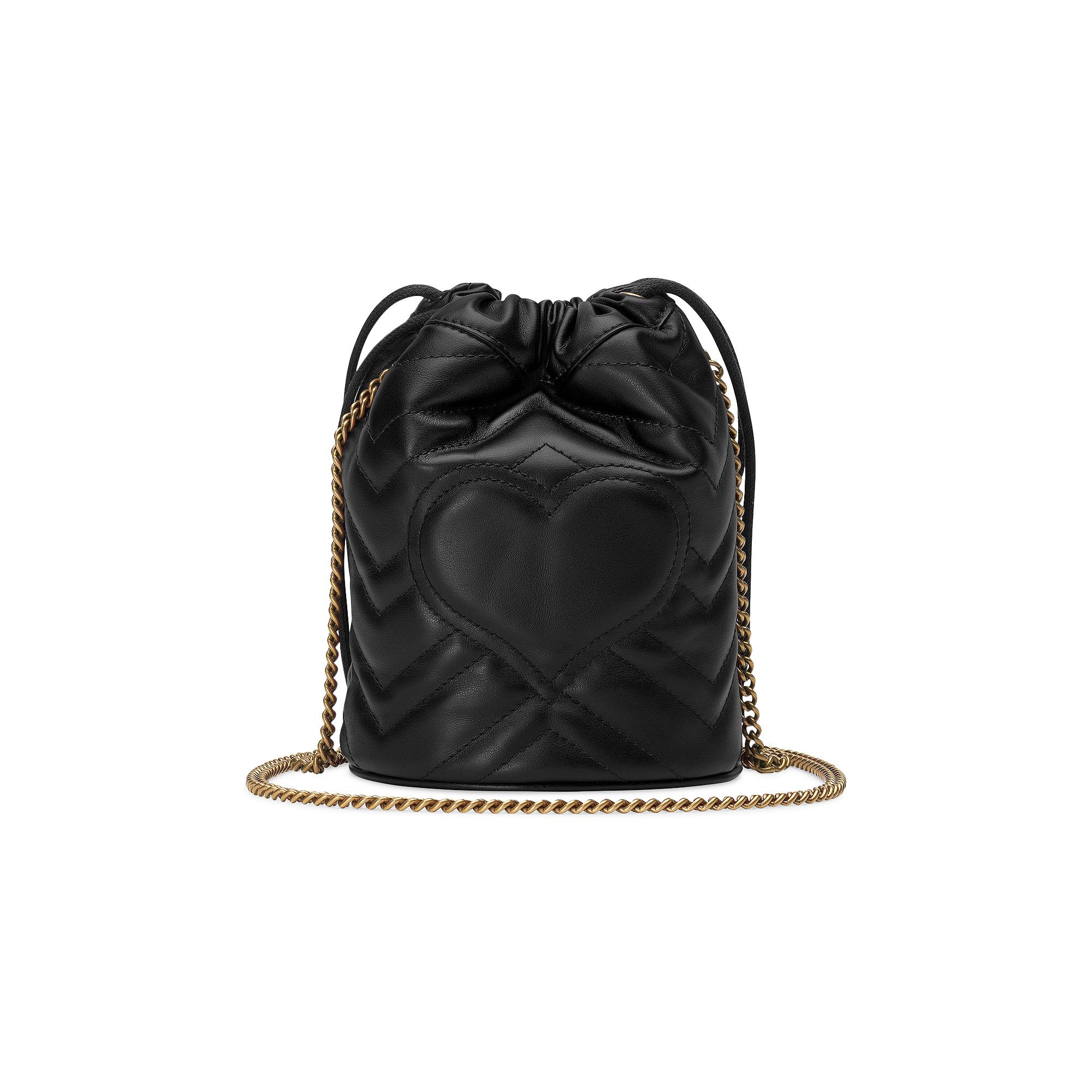 Buy Gucci GG Marmont Mini Bucket Bag 'Black' - 575163 DTDRT Buy Gucci GG Marmont Mini Bucket Bag 'Black' - 575163 DTDRT