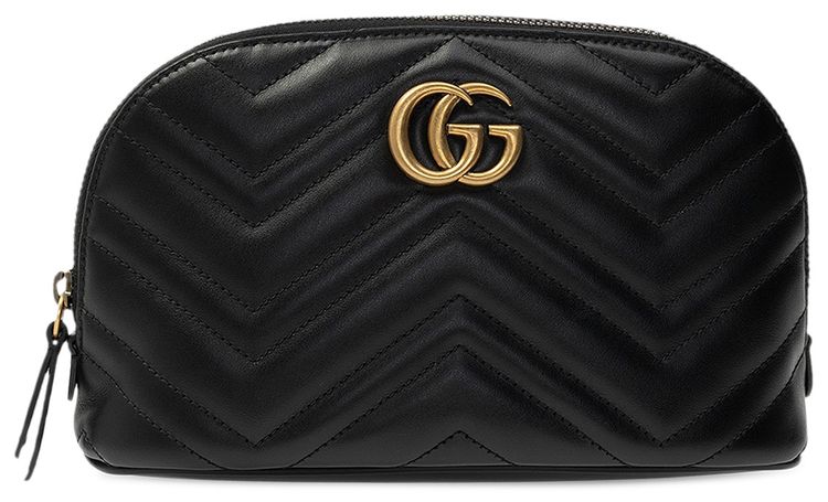 Gucci GG Marmont Cosmetic Case Black