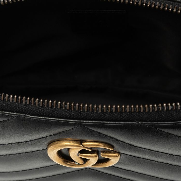 Gucci GG Marmont Cosmetic Case Black