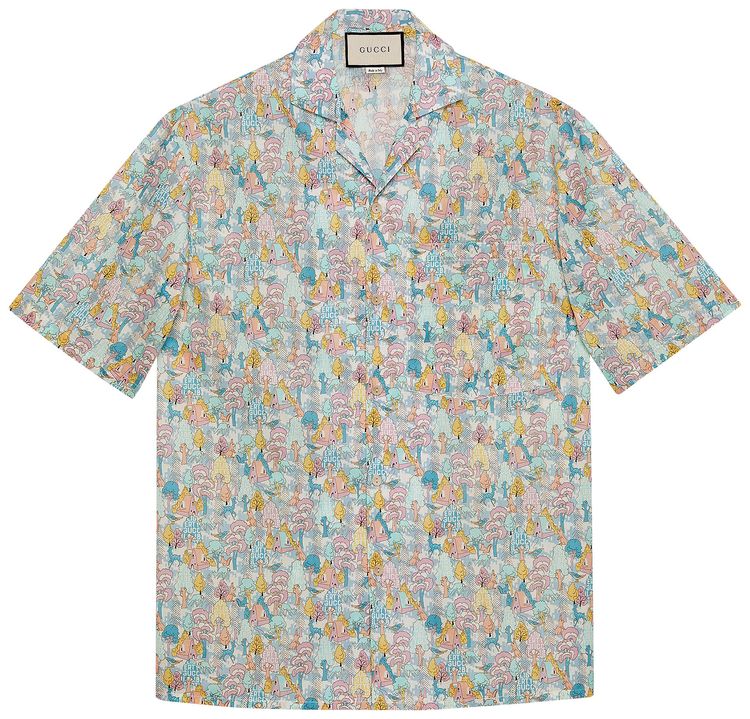 Gucci x Liberty London Floral Bowling Shirt Multicolor