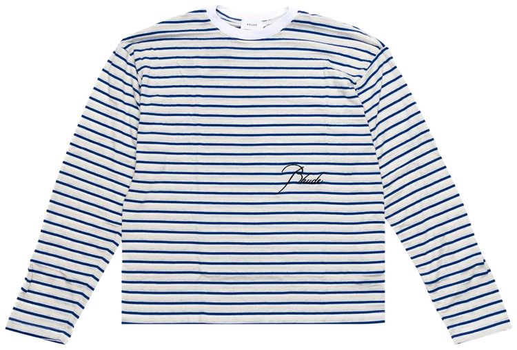 Rhude Signature Long Sleeve IvoryCream