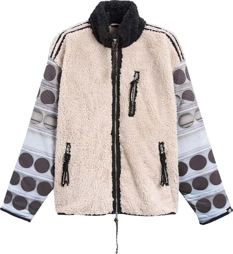 adidas x Song for the Mute Fleece All Over Print Jackets 'Black'