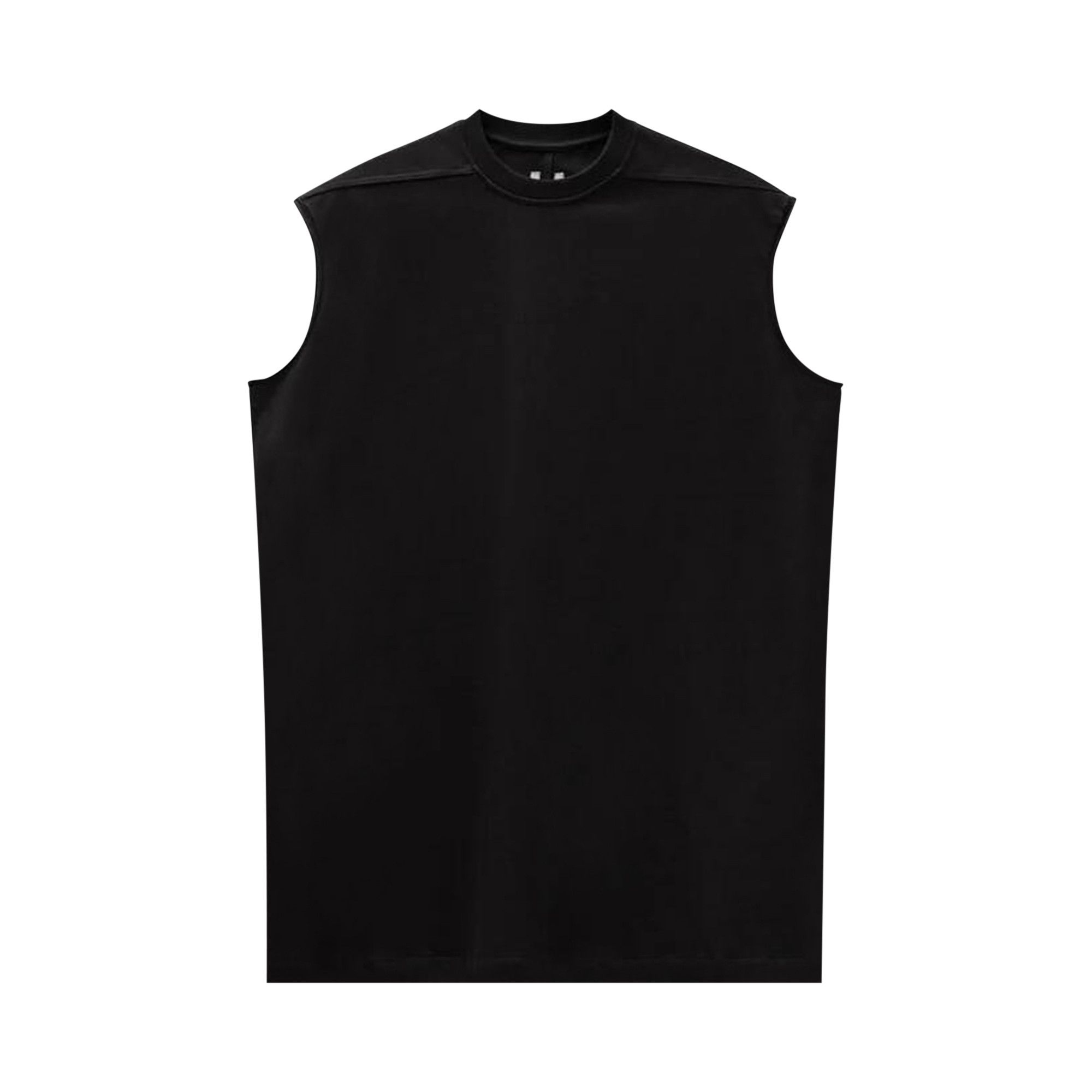 Buy Rick Owens Sleeveless T-Shirt 'Black' - RU01D3160 BA 09